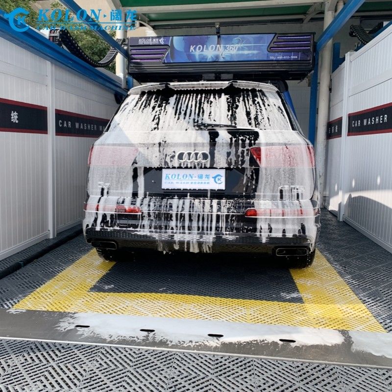 Oszczędność pracy Automatyczna pralka samochodowa bez dotyku KL360-1 15kw Pompa wodna 12kw Suszarka powietrzna