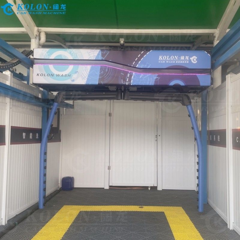 Automatyczna pralka samochodowa bez szczotki bez dotyku KL360-2 18,5kw pompa wodna 12kw suszarka powietrza