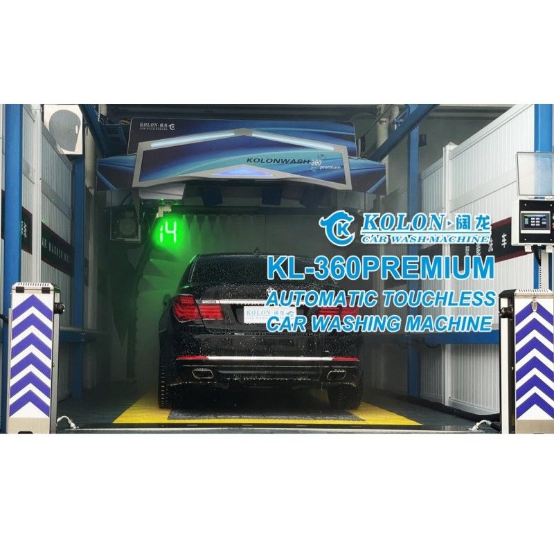 Automatyczna bezkontaktowa bezkontaktowa bezkontaktowa pralka samochodowa KL360 Premium 22kw pompa wodna, 33kw suszarka powietrza