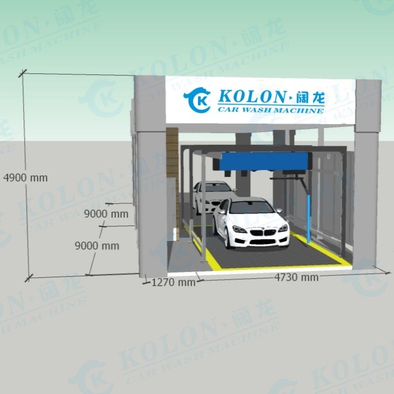 KOLON 380V 24,5kW regulowalna praczka bez dotyku z funkcją prania pod wysokim ciśnieniem