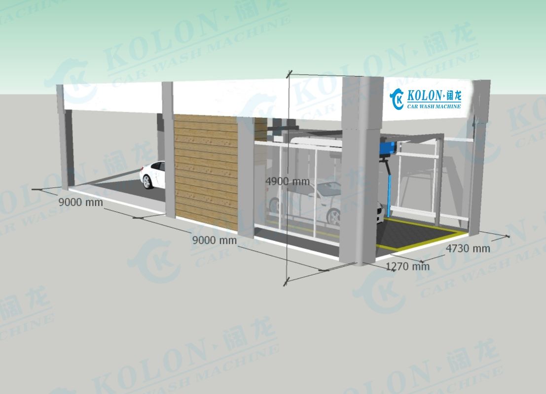 KOLON 380V 24,5kW regulowalna praczka bez dotyku z funkcją prania pod wysokim ciśnieniem