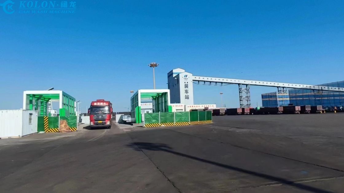 Elektryczna pralka autobusowa z czasem prania 3-5min/samochód Nieograniczona maksymalna długość prania